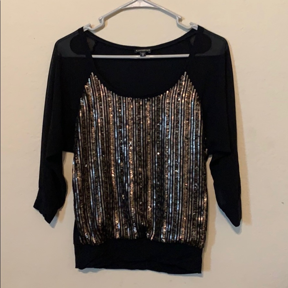 Express Sequin Top